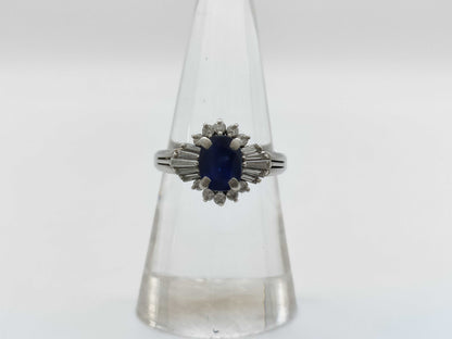 S1.245ct D0.26ct/0.15ct PM900 5.8g Ring 