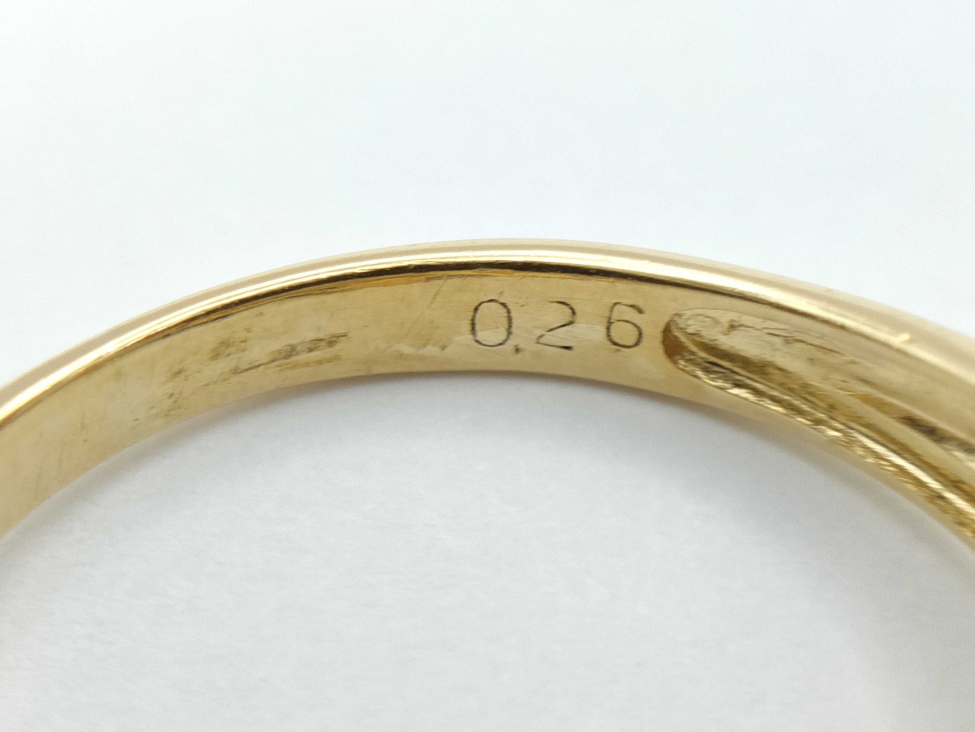 S0.26ct Diamond 18K 2.5g Ring 