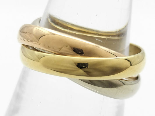 Cartier Trinity #52 750 7.2g Ring 
