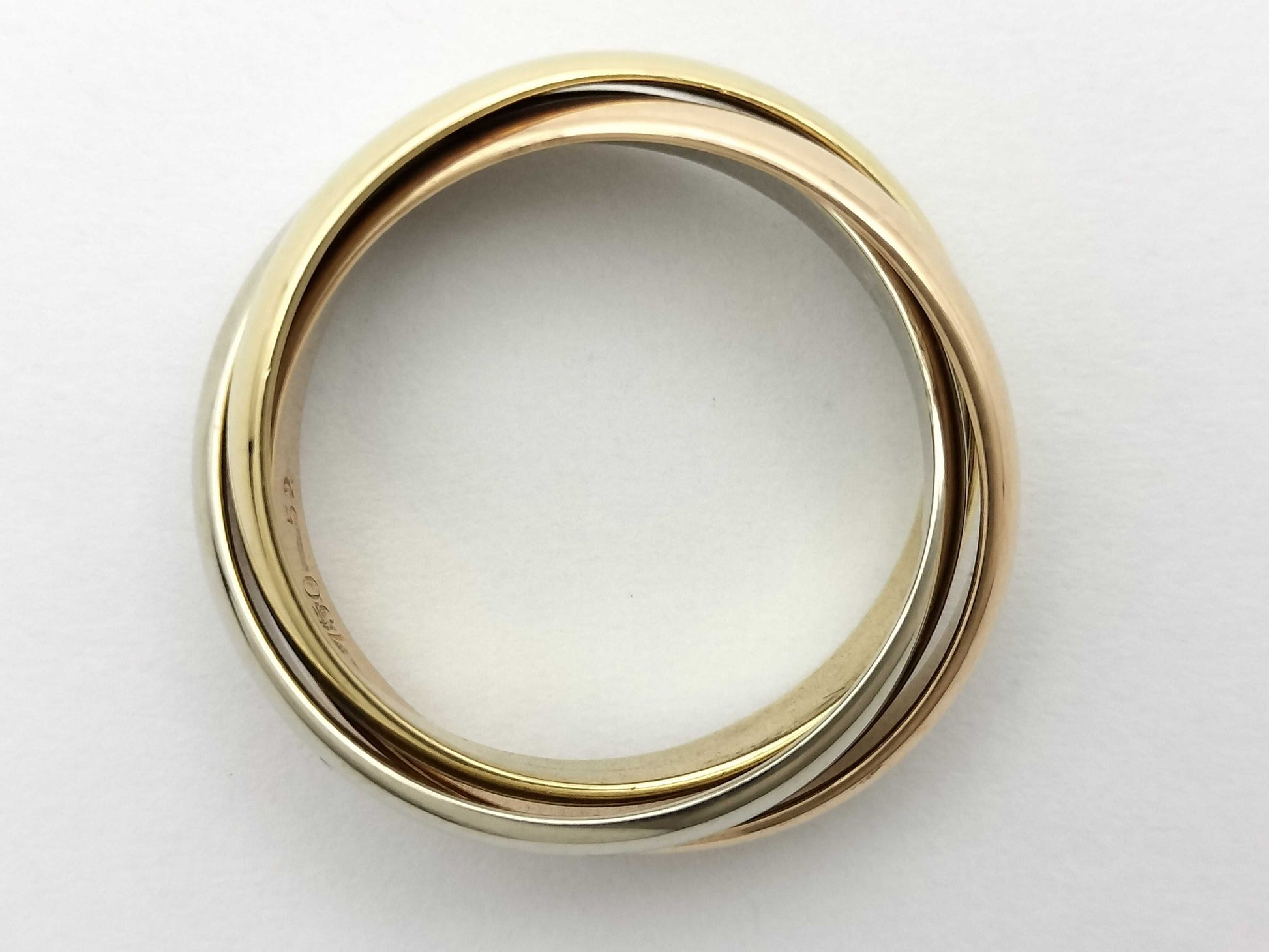 Cartier Trinity #52 750 7.2g Ring 