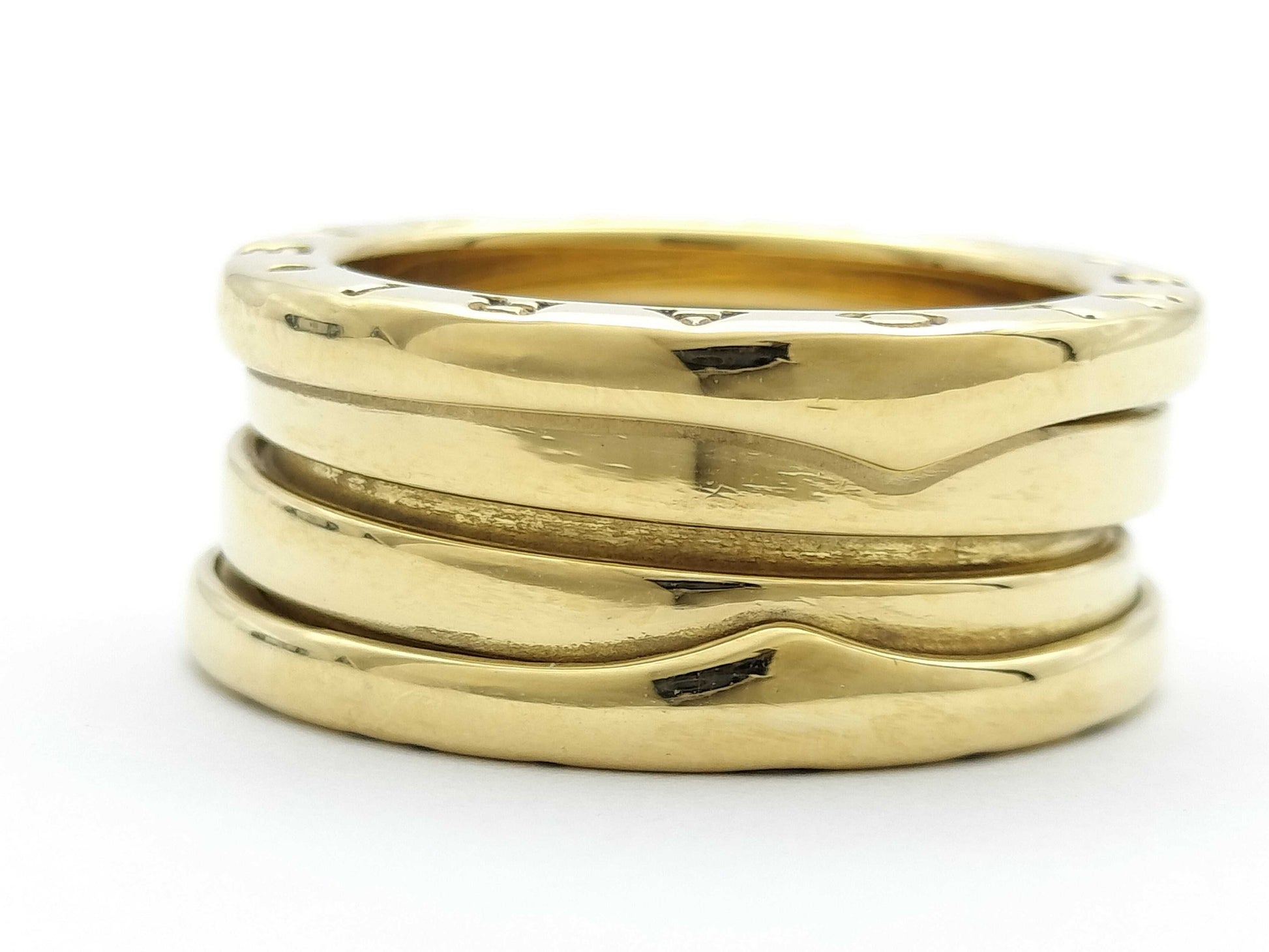 BVLGARI B.zero #48 YG 750 7.8g Ring 