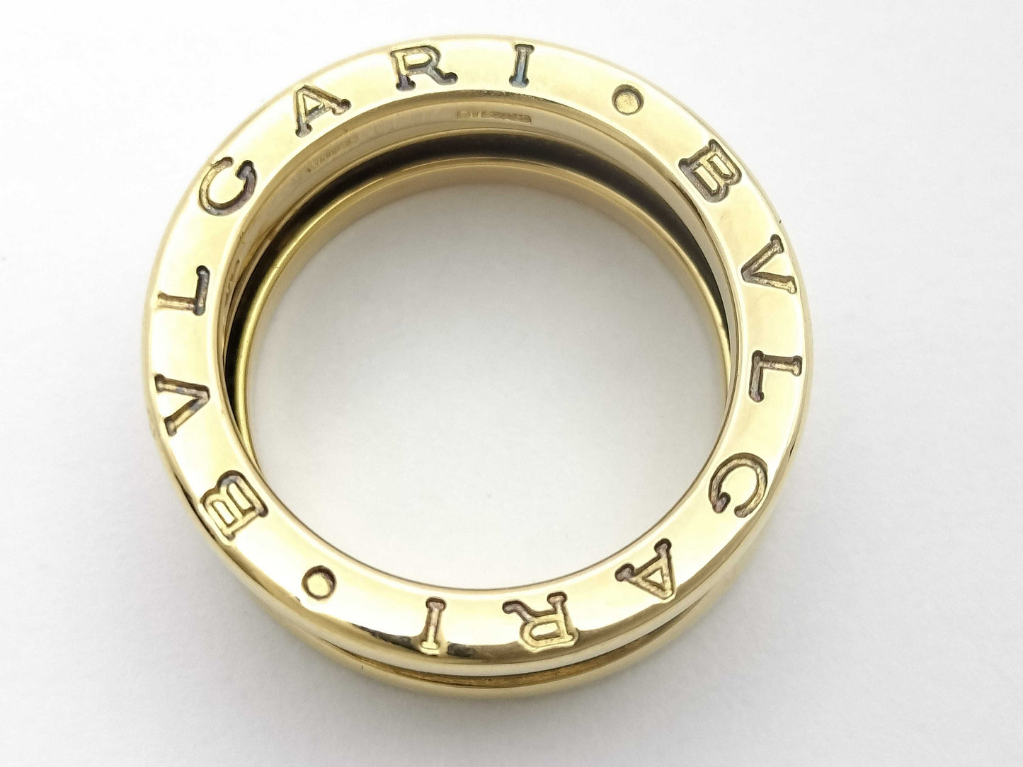 BVLGARI B.zero #48 YG 750 7.8g Ring 