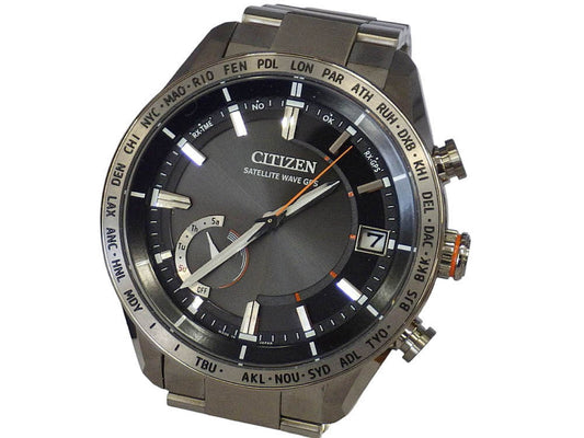 CITIZEN Satellite Wave F150-T025790 Titanium Eco-Drive GPS Satellite Radio Wave 9N1030057 Men's Watch