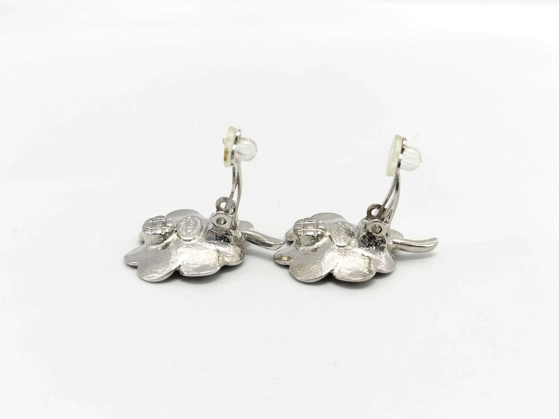 CHANEL Coco Mark Clover 04P Earrings