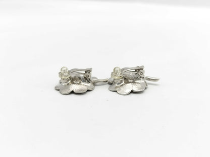 CHANEL Coco Mark Clover 04P Earrings