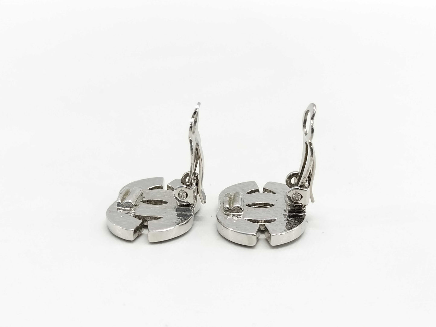 CHANEL Coco Mark Rhinestone 01P Earrings