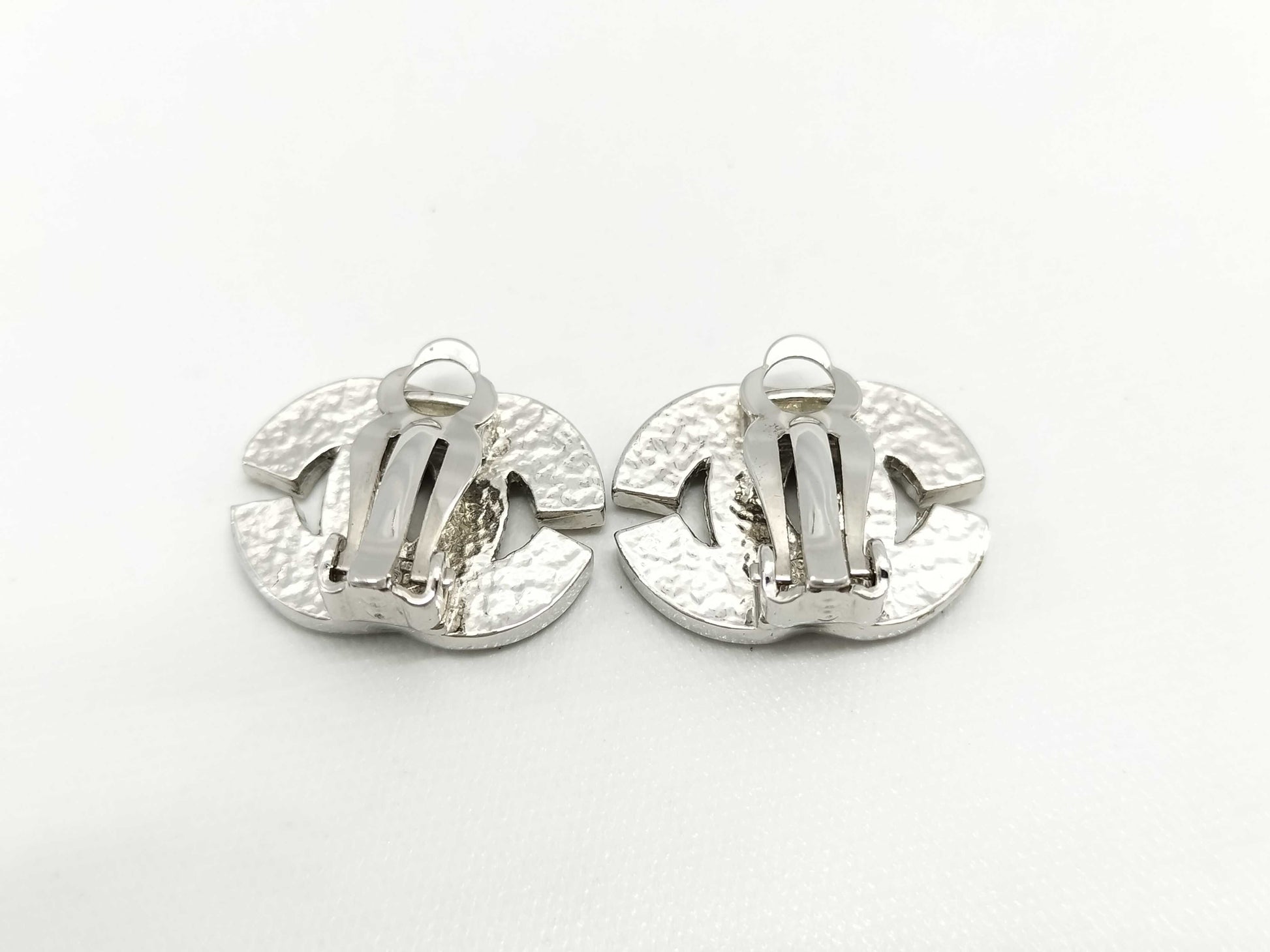 CHANEL Coco Mark Rhinestone 01P Earrings