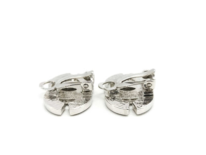 CHANEL Coco Mark Rhinestone 01P Earrings