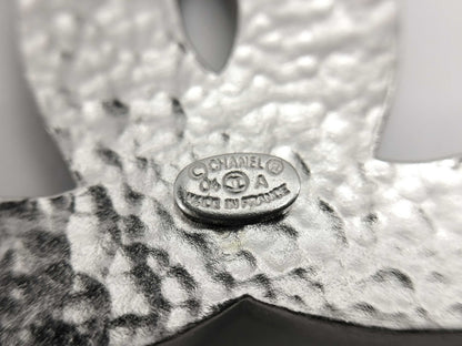 CHANEL Heart Rhinestone 04A Brooch