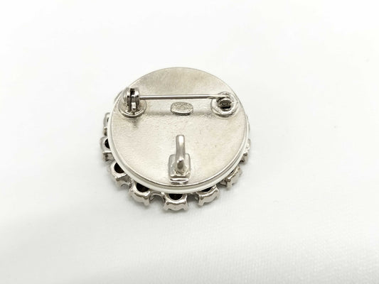 CHANEL Coco Mark Rhinestone 00A Brooch