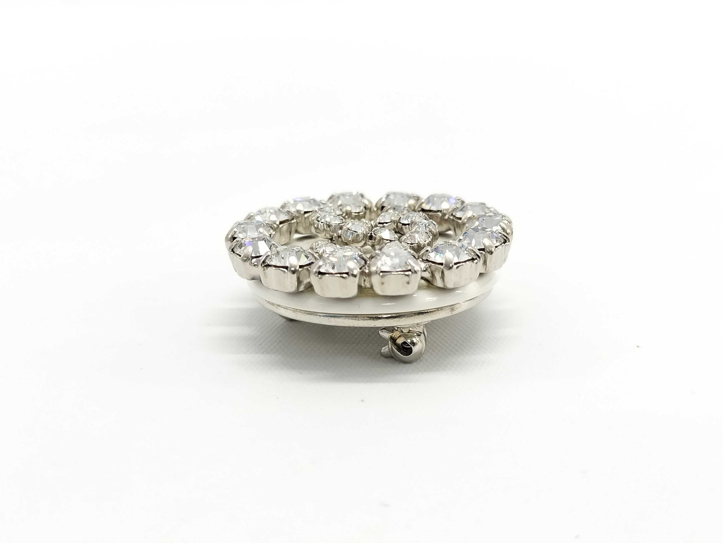 CHANEL Coco Mark Rhinestone 00A Brooch