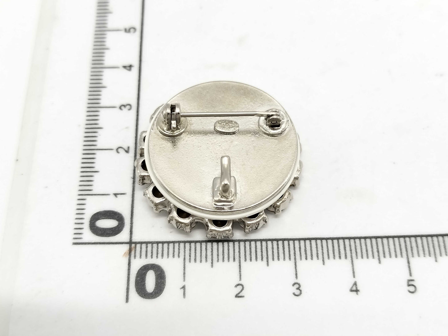 CHANEL Coco Mark Rhinestone 00A Brooch