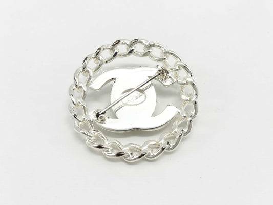 CHANEL Coco Mark Turn Lock 97A Brooch
