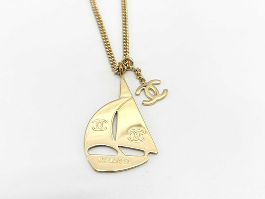 CHANEL Coco Mark Yacht 02S Necklace