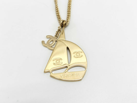 CHANEL Coco Mark Yacht 02S Necklace
