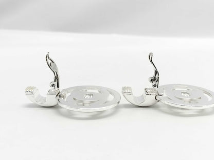 CHANEL Coco Mark Turn Lock Earrings 97P Earrings