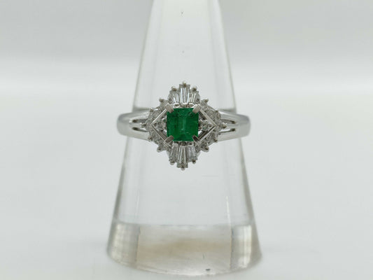 E0.37ct D0.37ct PT900 6.5g Ring 