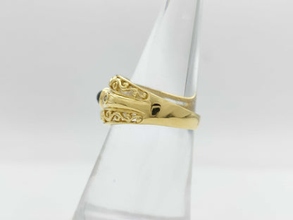 S 0.78ct D 0.03ct K18 5.7g Ring 