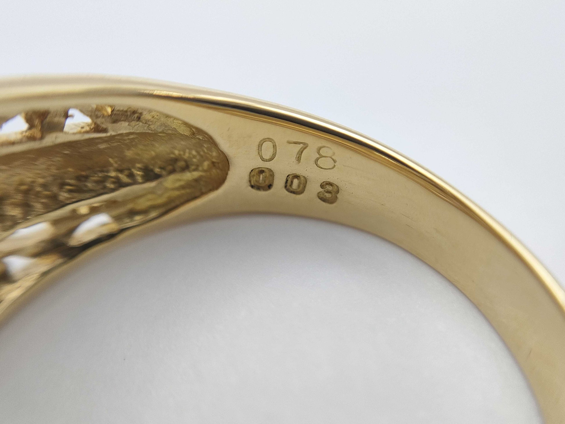 S 0.78ct D 0.03ct K18 5.7g Ring 