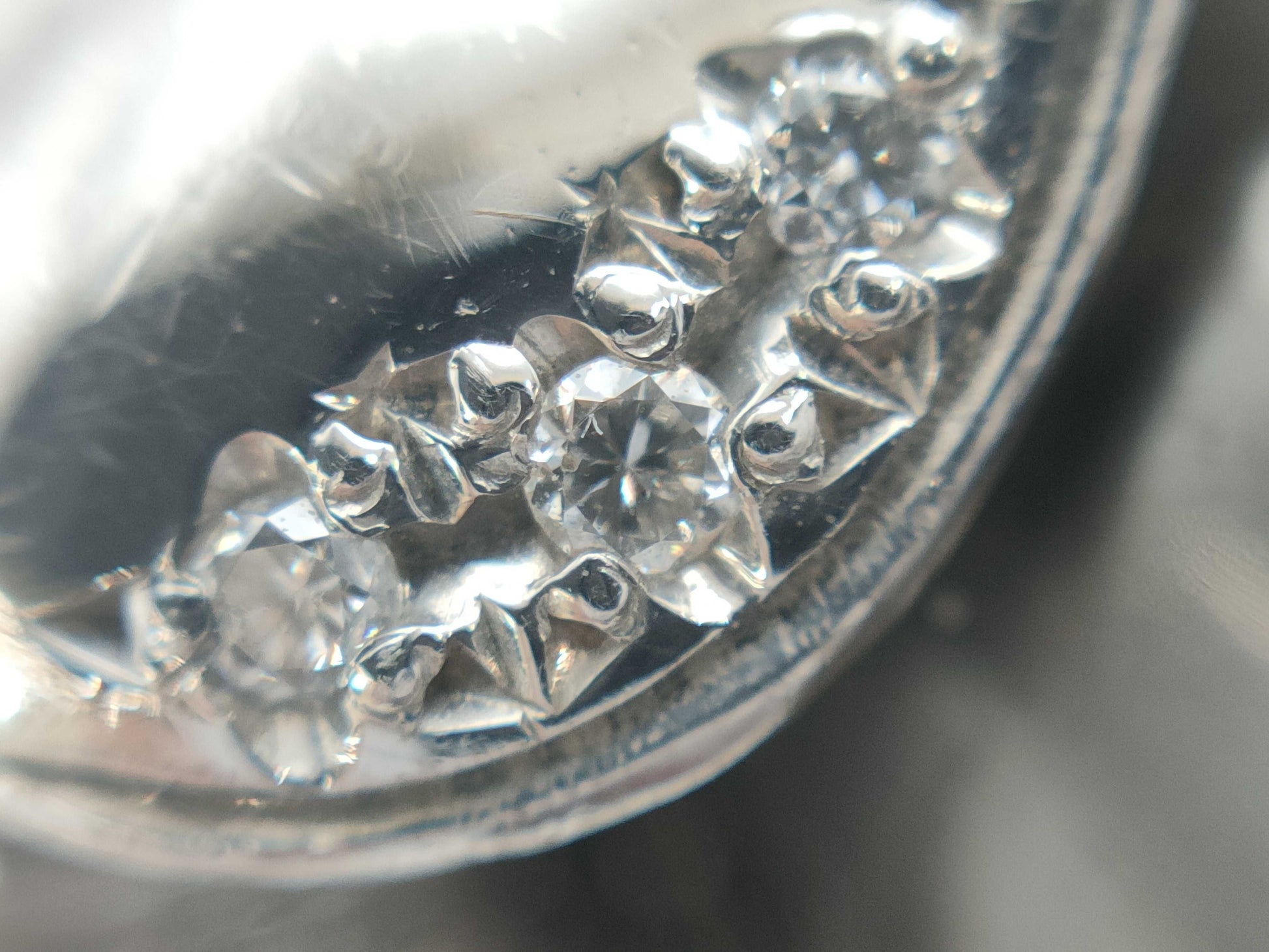 Pearl diameter: approx. 13.2*12.6mm, D0.02ct, PT900, 15.6g, Ring 