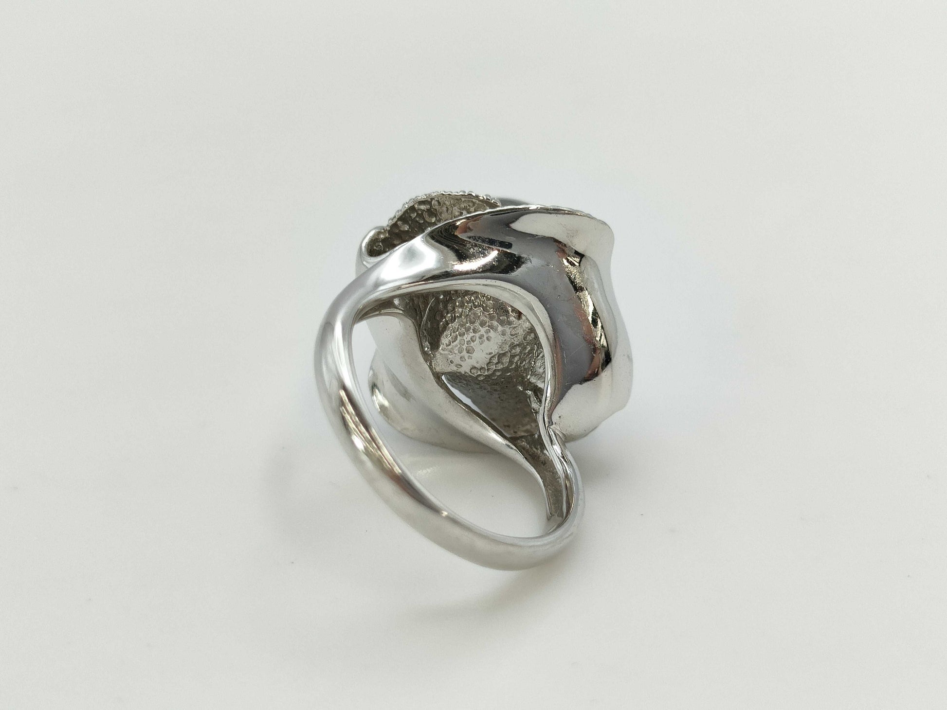 Pearl diameter: approx. 13.2*12.6mm, D0.02ct, PT900, 15.6g, Ring 