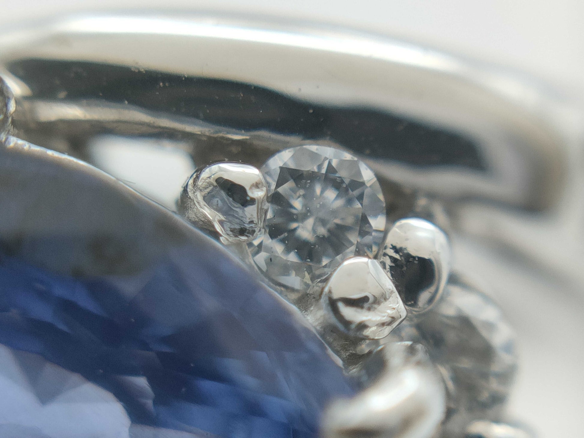 S1.65ct D0.33ct PT900 7.2g Ring 