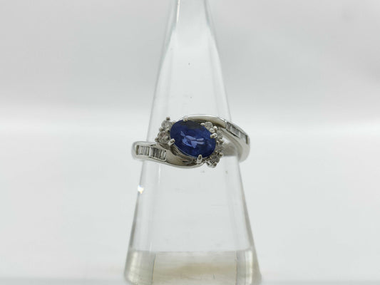 S1.65ct D0.33ct PT900 7.2g Ring 