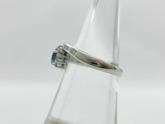 S1.65ct D0.33ct PT900 7.2g Ring 