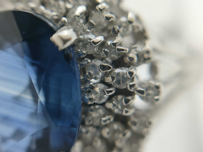 S2.00ct D0.30ct PT900 6.2g Ring 