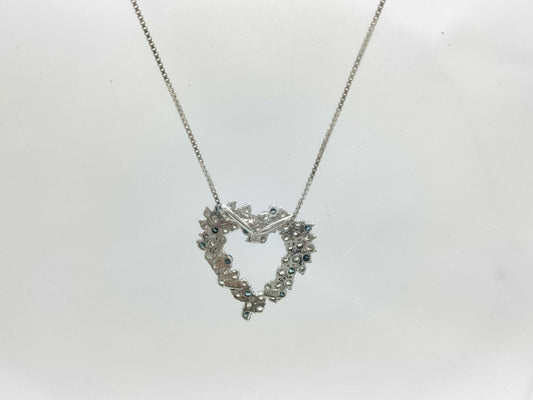 D1.00ct K18WG 5.6g Necklace 