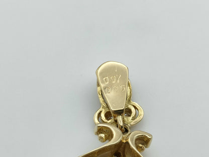 E0.97ct D0.26ct K18 5.7g Pendant Top 