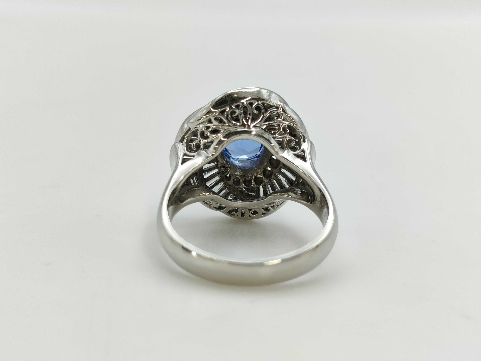 S2.58ct D1.34ct PT900 12.4g Ring 