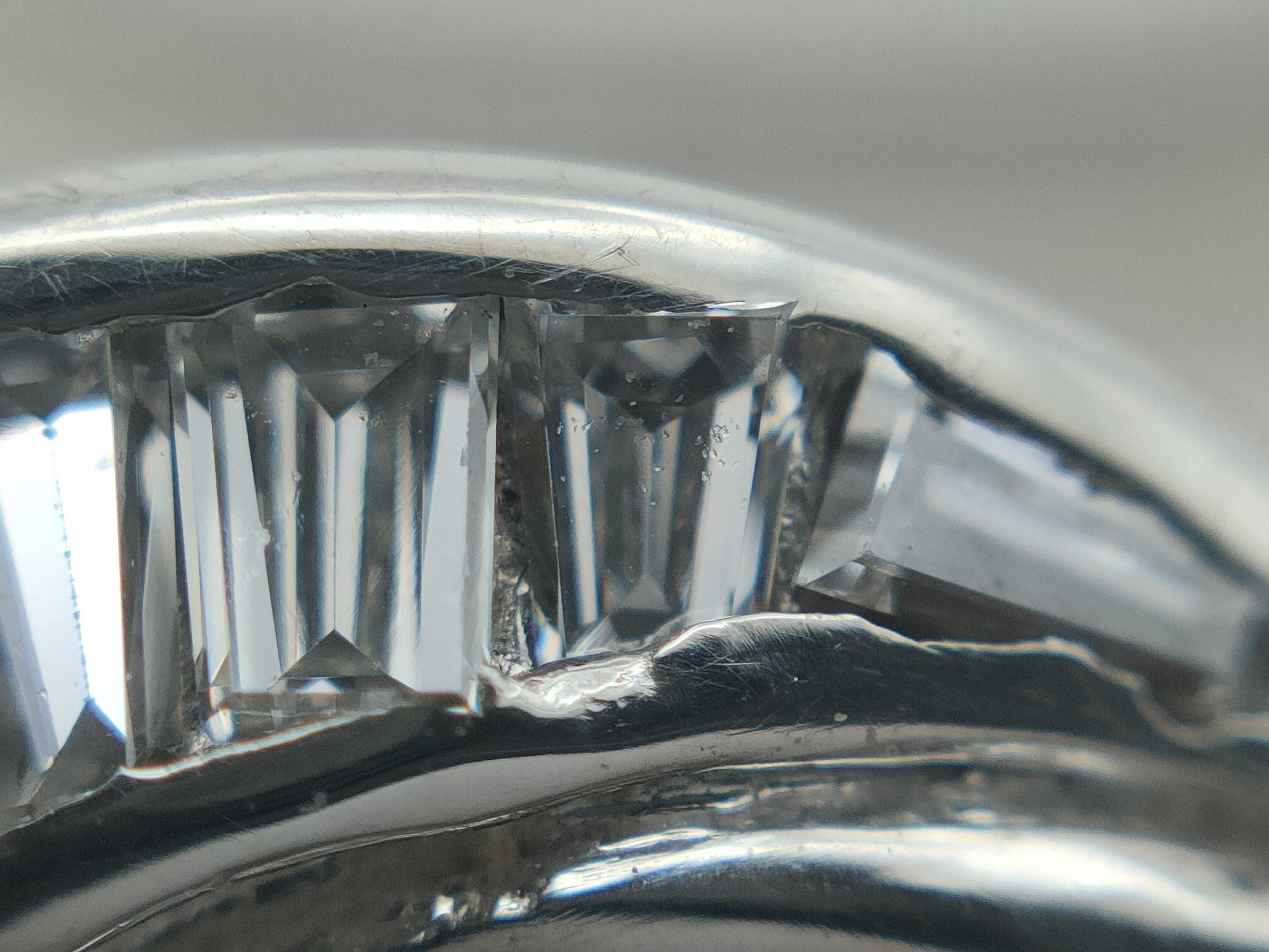 S2.58ct D1.34ct PT900 12.4g Ring 