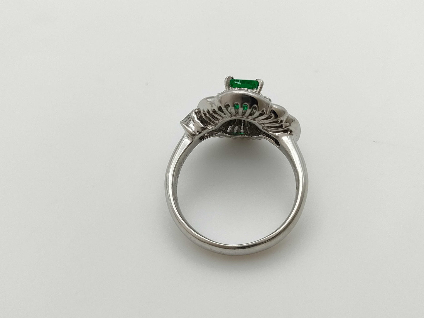 E0.6ct D0.71ct PT950 8.5g Ring 