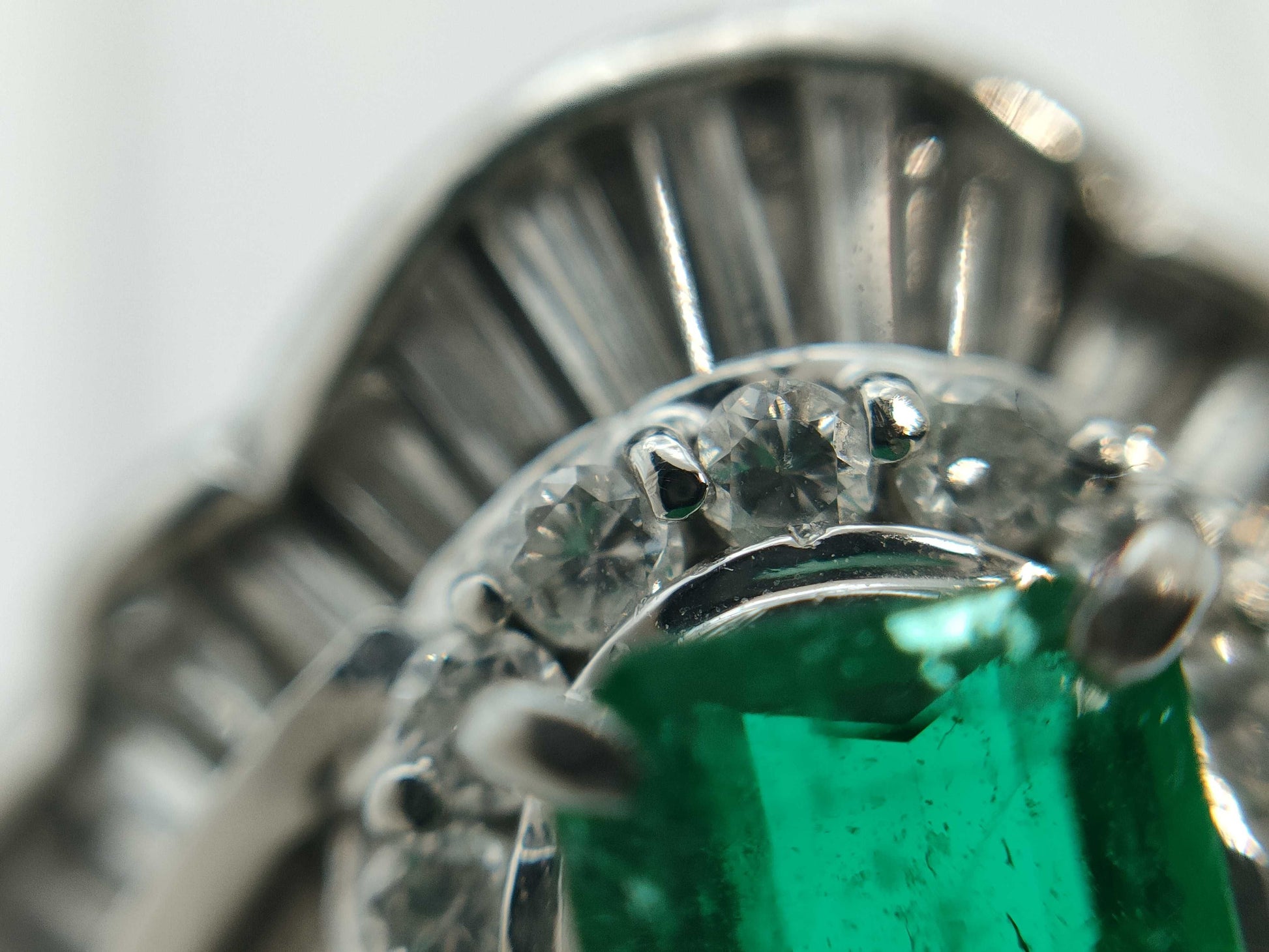 E0.6ct D0.71ct PT950 8.5g Ring 