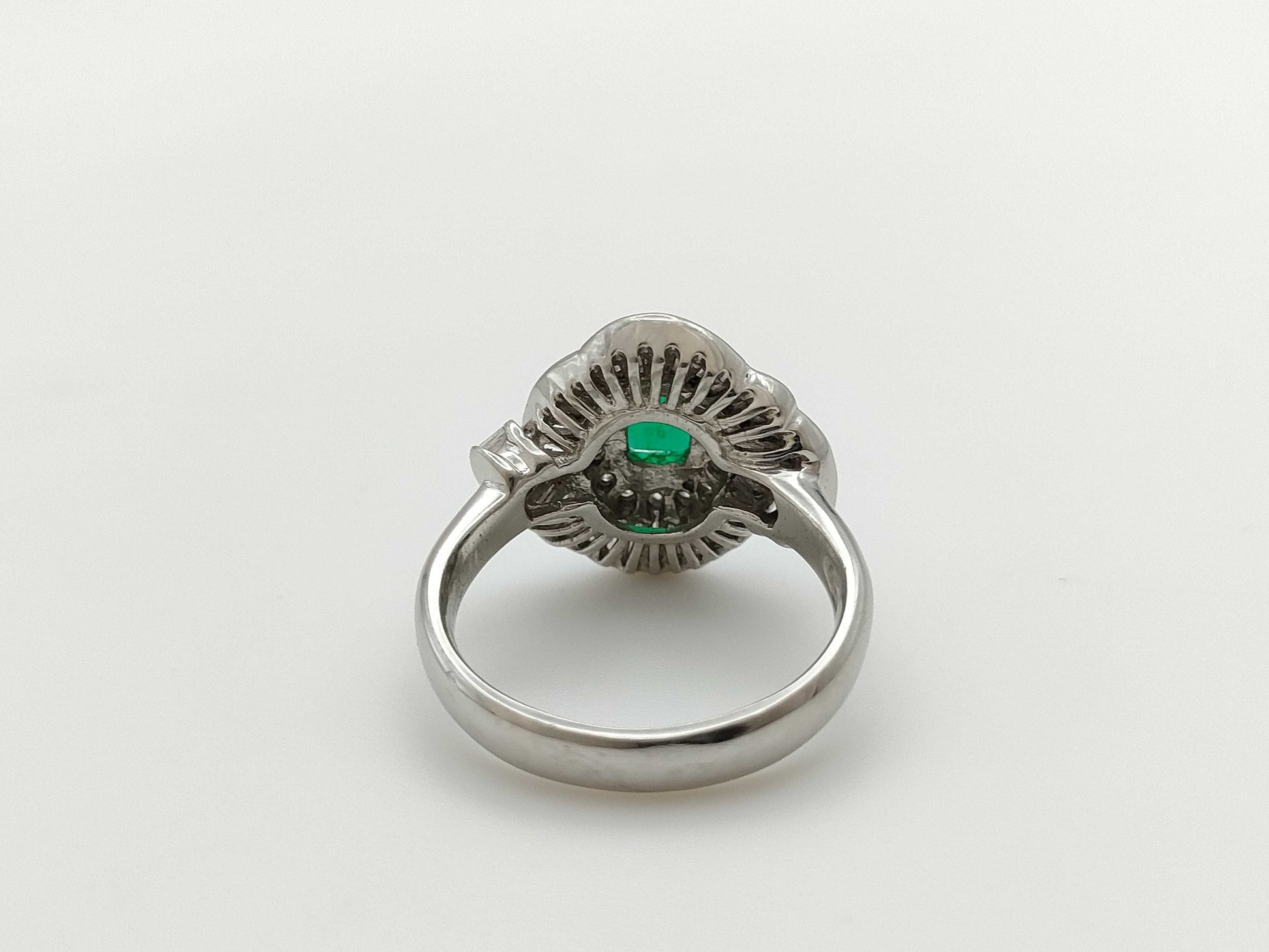 E0.6ct D0.71ct PT950 8.5g Ring 