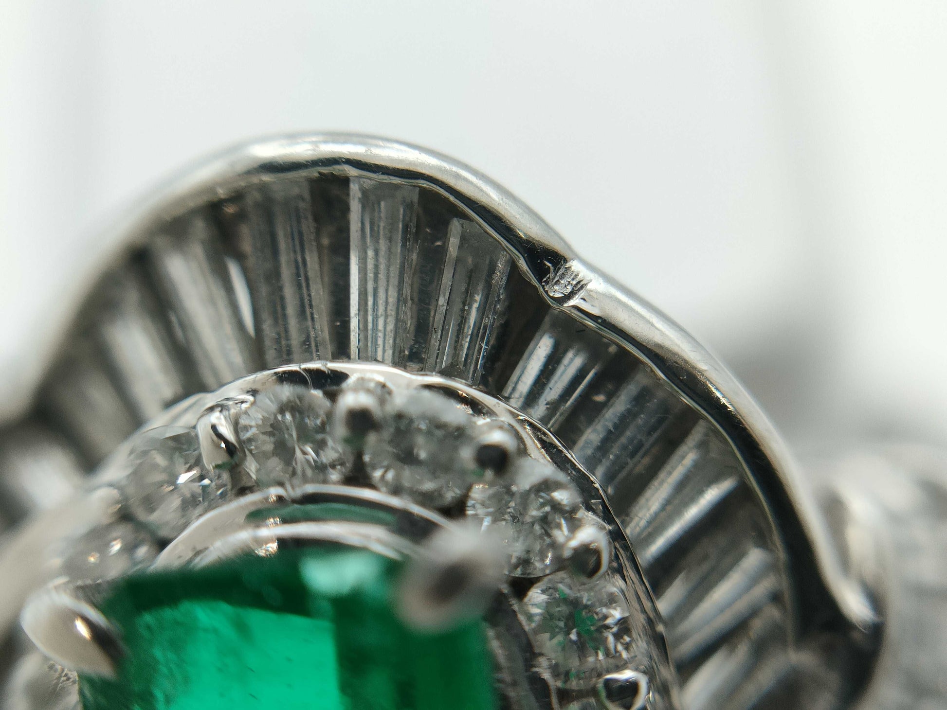 E0.6ct D0.71ct PT950 8.5g Ring 