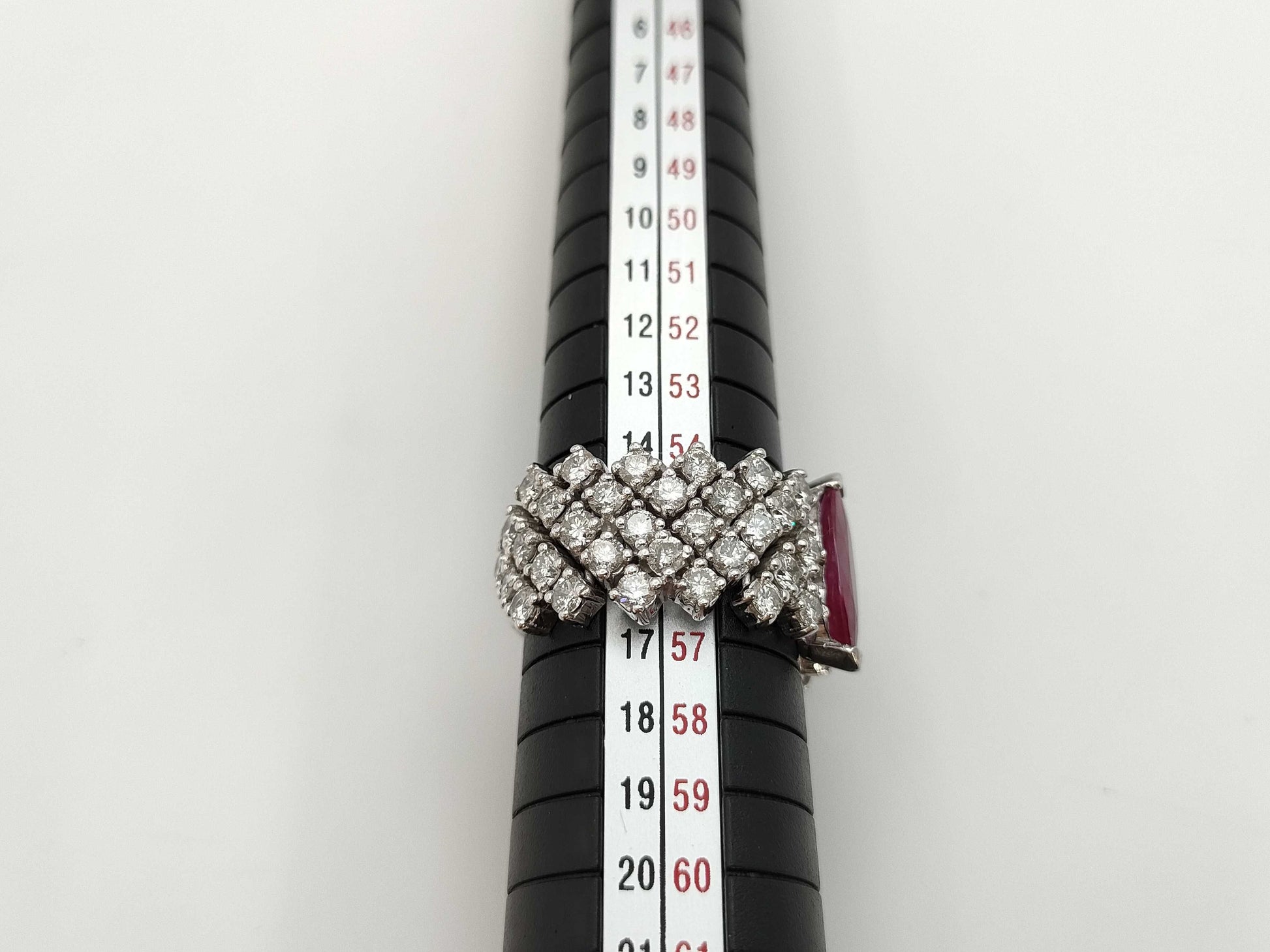 R1.7ct D3.35ct 750 9.6g Ring 