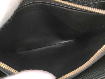 LOUIS VUITTON Monogram Empreinte Zippy Wallet Noir Wallet