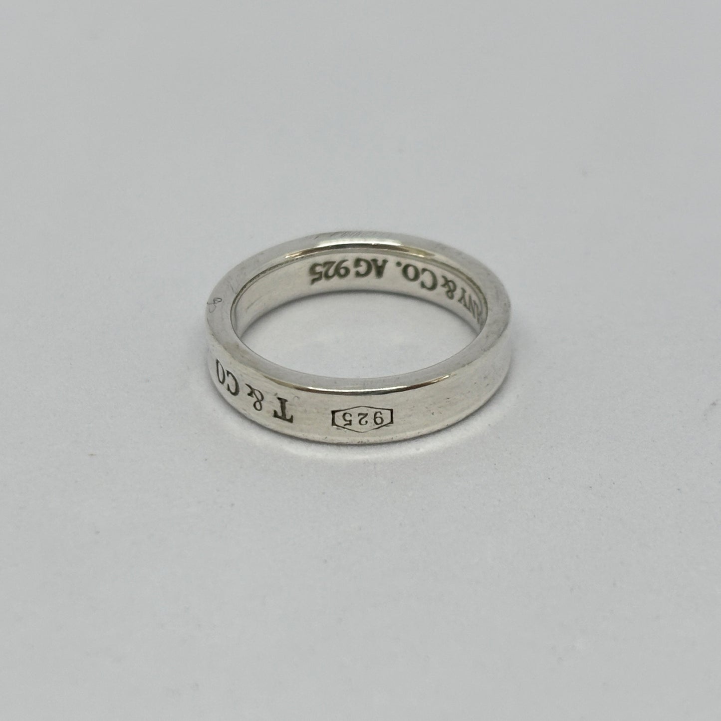 Tiffany & Co. Tiffany Narrow Ring, Narrow, 1837, Sterling Silver, 925, 3.5g