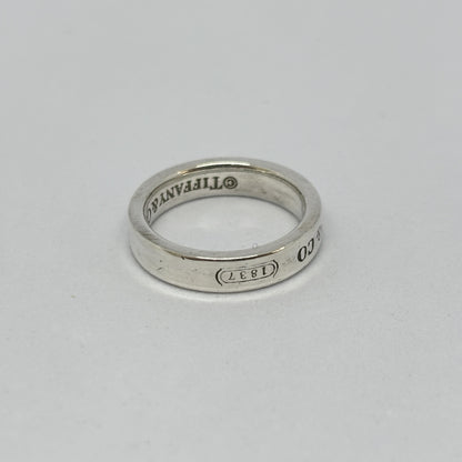 Tiffany & Co. Tiffany Narrow Ring, Narrow, 1837, Sterling Silver, 925, 3.5g