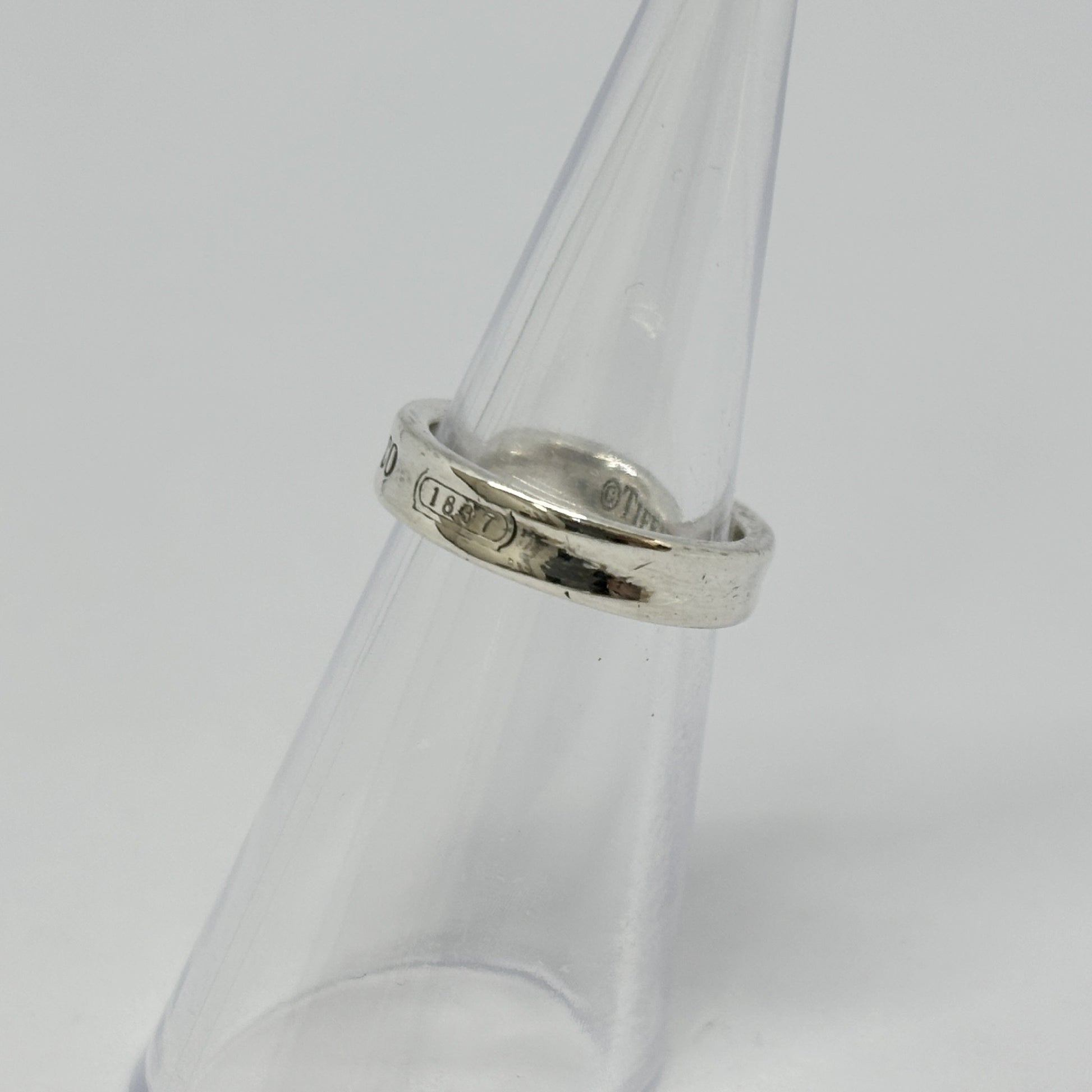 Tiffany & Co. Tiffany Narrow Ring, Narrow, 1837, Sterling Silver, 925, 3.5g