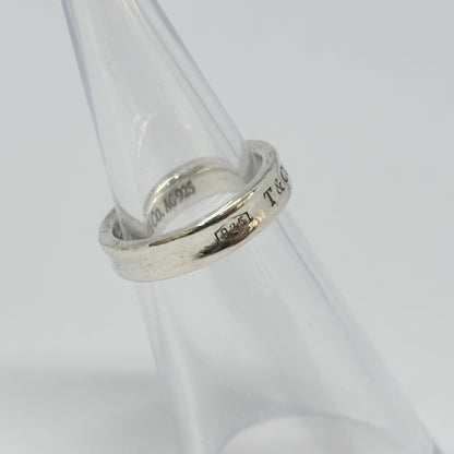 Tiffany & Co. Tiffany Narrow Ring, Narrow, 1837, Sterling Silver, 925, 3.5g