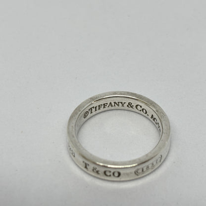 Tiffany & Co. Tiffany Narrow Ring, Narrow, 1837, Sterling Silver, 925, 3.5g
