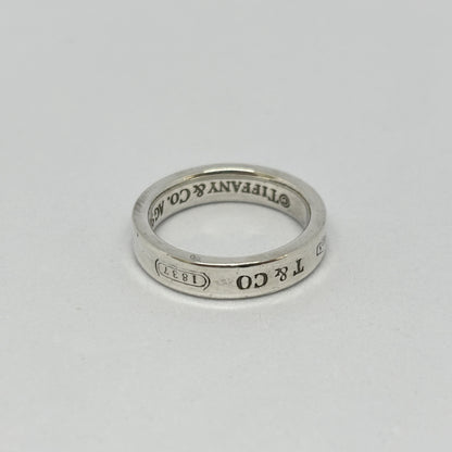 Tiffany & Co. Tiffany Narrow Ring, Narrow, 1837, Sterling Silver, 925, 3.5g
