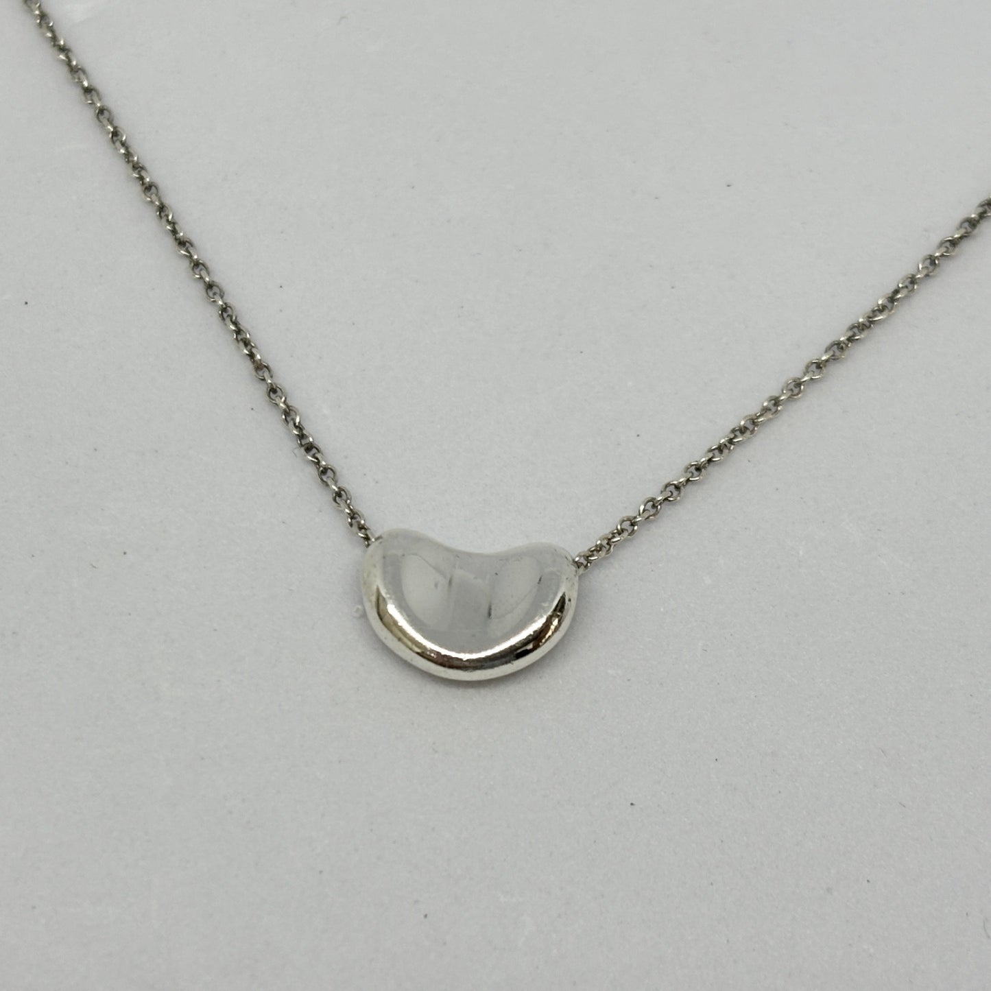 Tiffany & Co. Tiffany Bean Peretti Necklace in 925 Sterling Silver, 2.8g