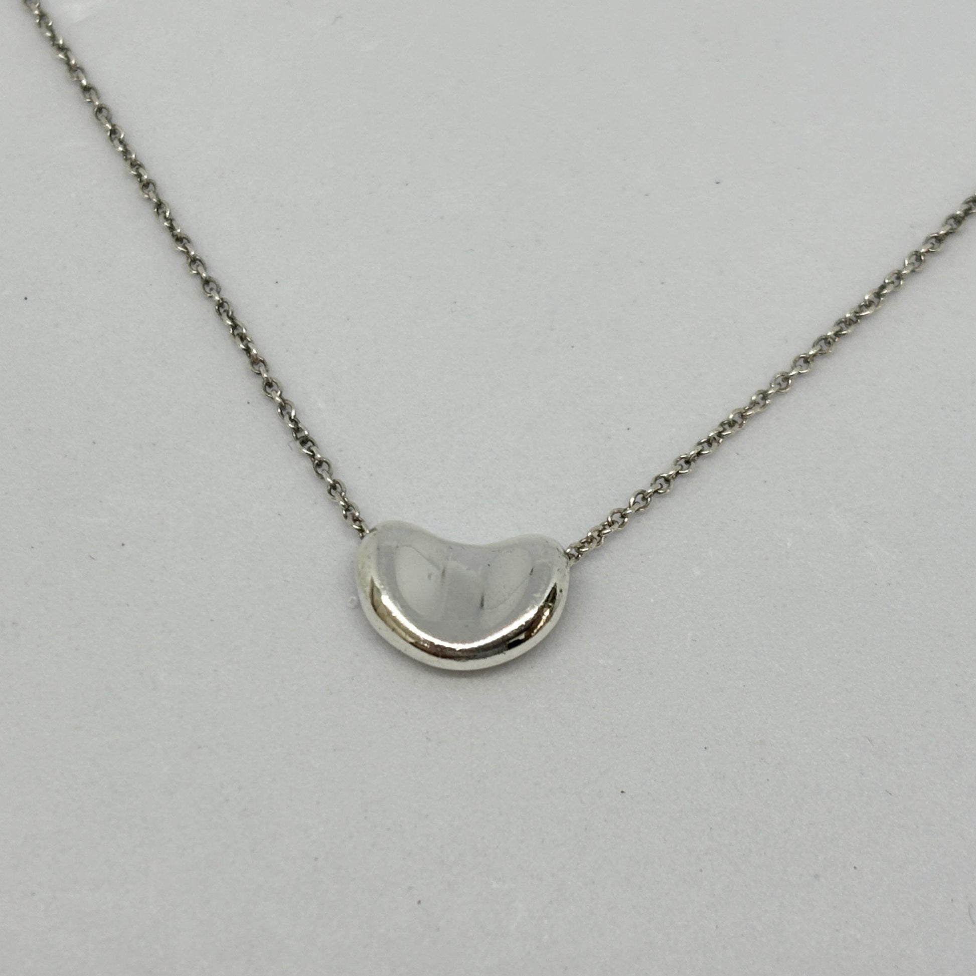 Tiffany & Co. Tiffany Bean Peretti Necklace in 925 Sterling Silver, 2.8g
