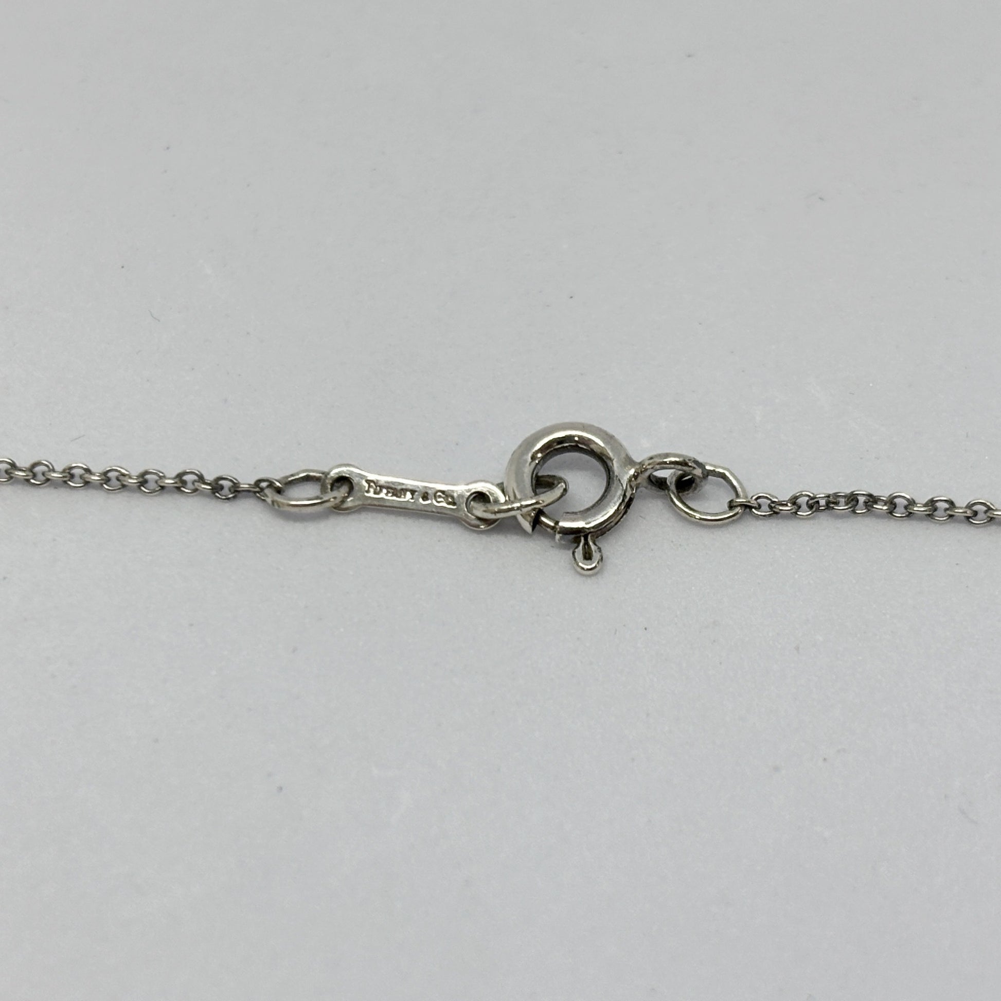 Tiffany & Co. Tiffany Bean Peretti Necklace in 925 Sterling Silver, 2.8g