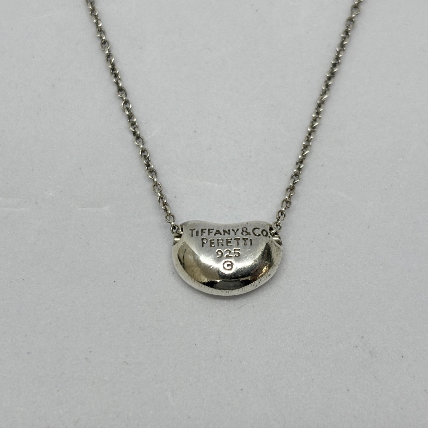 Tiffany & Co. Tiffany Bean Peretti Necklace in 925 Sterling Silver, 2.8g