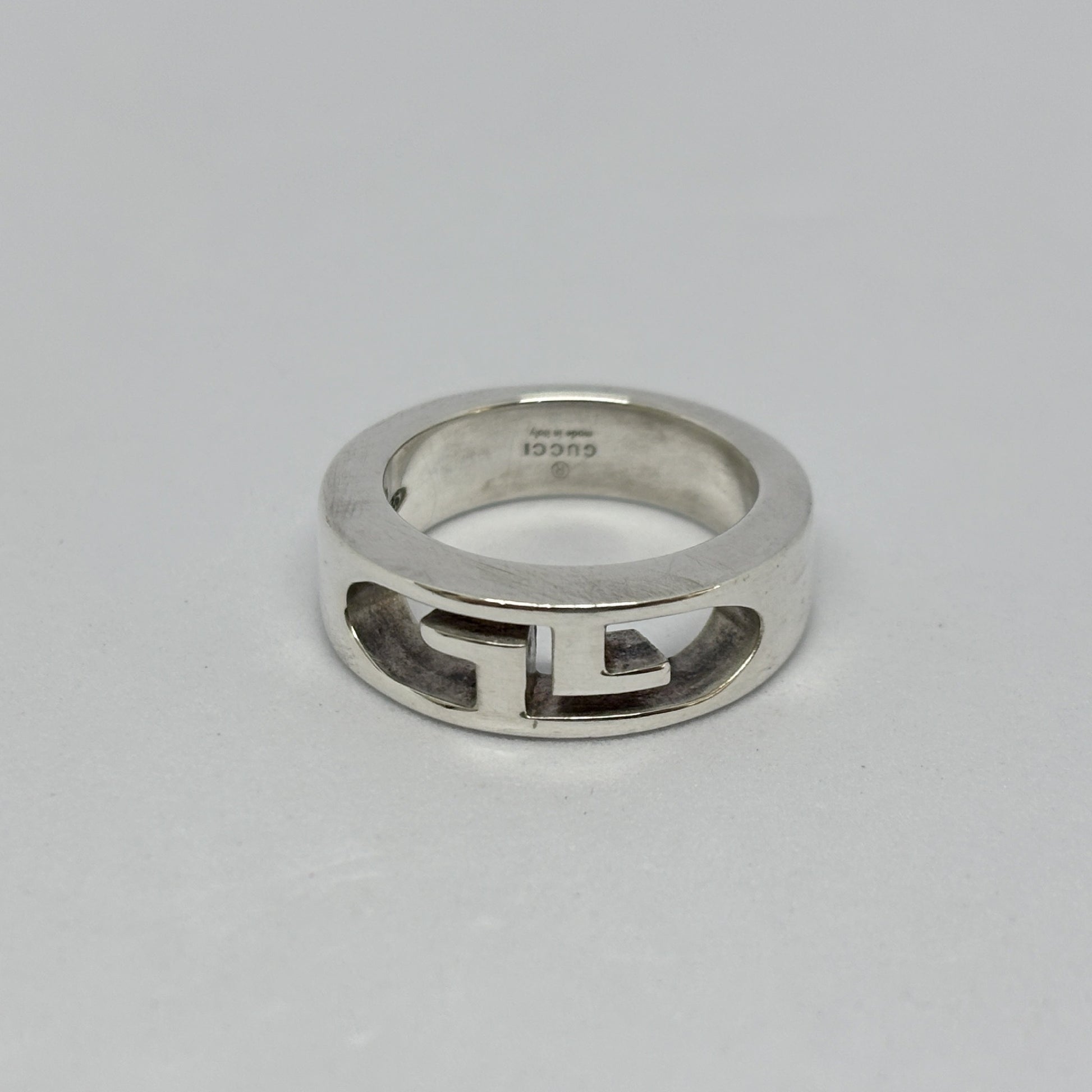 GUCCI GUCCI Double G Ring, Silver 925, 6.3g